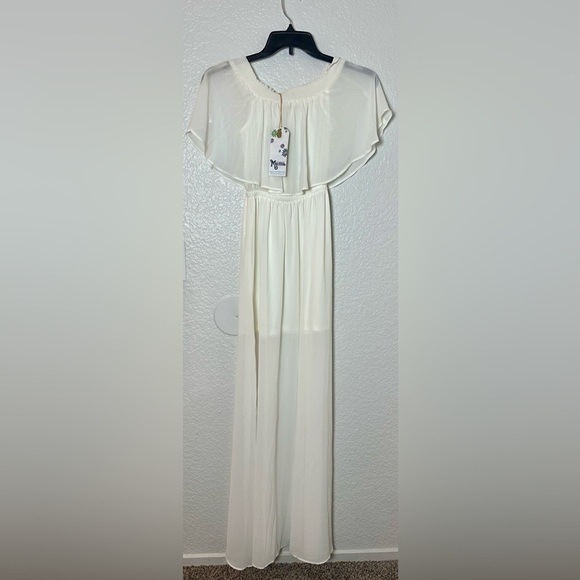 NWT Show Me Your Mumu Hacienda Ivory Maxi Dress - Picture 4 of 4